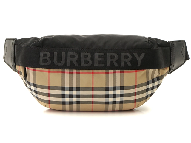 BURBERRY バーバリー バーバリーチェック柄 ソニー バムバッグ 参考