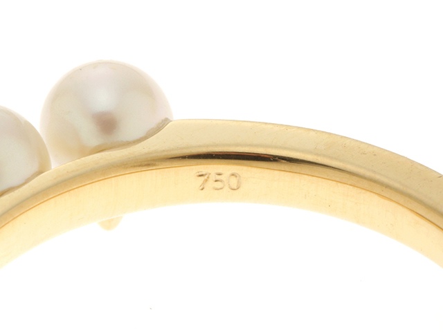 TASAKI デインジャートライブリング パール #10【435】 の購入 TASAKI デインジャートライブリング パール #10【435】 の購入