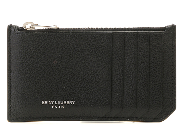 【正規品】YSL サンローラン カードケース フラグメントケース ブラック