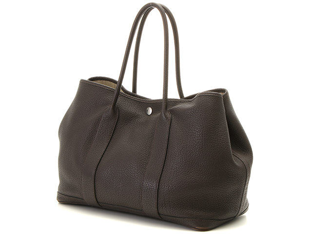 ⭐️美品⭐️HERMES エルメス ガーデンパーティ PM ネゴンダ ▢P刻印 エルメス HERMES ガーデンパーティPM W刻印 ブラック シルバー