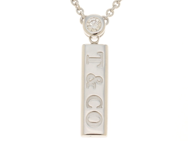 TIFFANYCo ティファニー ネックレス バードロップ ダイヤモンド 18K ＷＧ ホワイトゴールド 約5.3g【472】ＨＦ  の購入なら「質」の大黒屋（公式）