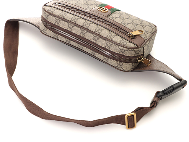 GUCCI グッチ オフディア GGスプリーム スモールベルトバッグ