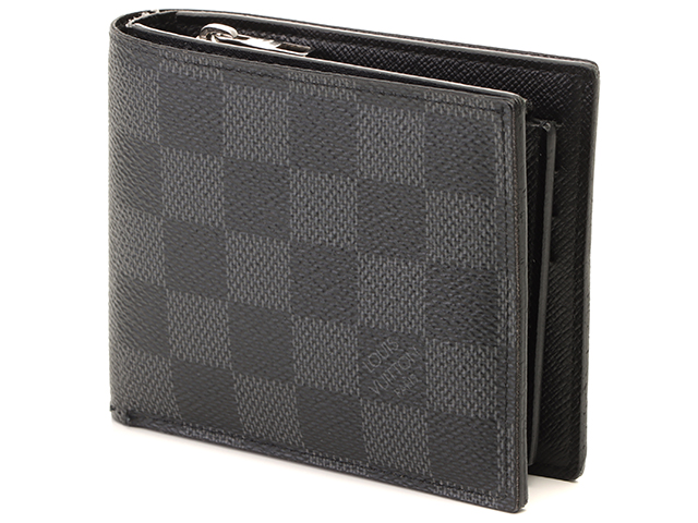LOUIS VUITTON ルイヴィトン N41635 ポルトフォイユ・アメリゴ ダミエ・グラフィット【430】2144000187694