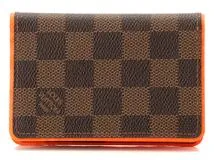 LOUIS VUITTON ルイ・ヴィトン オーガナイザー・ドゥ ポッシュ N63158 ダミエ・エベヌ オランジュ カードケース  【432】2144000191998 の購入なら「質」の大黒屋（公式）