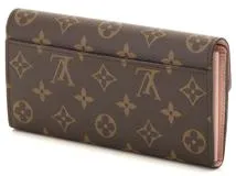 LOUIS VUITTON ルイ・ヴィトン ポルトフォイユ・サラ M62235 モノグラム ローズバレリーヌ 【472】 2144000195224  Ｉ の購入なら「質」の大黒屋（公式）