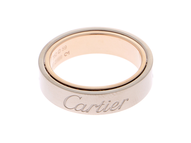 Cartier カルティエ シークレットラブリング ホワイト&ピンクゴールド Cartier カルティエ シークレットラブ リング ホワイトゴールド
