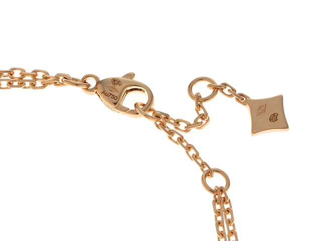 Louis Vuitton Empreinte chain bracelet, yellow gold (Q95619)
