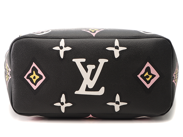 Louis Vuitton M45818 Shoulder Bag Tote Bag Black Monogram Pink White Auction