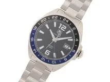 TAG HEUER タグホイヤー フォーミュラ1 キャリバー7 GMT WAZ211A.BA0875 ブラック/ブルー メンズ 自動巻き  OH/外装仕上げ済み （2144000214208）【200】 の購入なら「質」の大黒屋（公式）