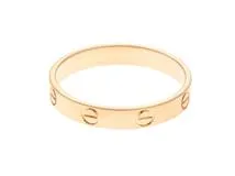 Cartier カルティエ ミニラブリング リング ラブウエディングリング YG