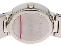BVLGARI ブルガリ　レディース クオーツ　ブルガリブルガリ BB23SSD ロゴ無し　ブラック文字盤 SS【472】HK