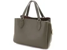 FURLA フルラ ミネルヴァ 2wayショルダー カーキグリーン レザー