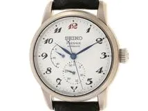 SEIKO　セイコー　プレサージュ・110周年　世界限定1500本　SARW071　自動巻き　ステンレス　革ベルト　【431】
