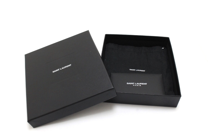 SAINT LAURENT サンローラン マネークリップ付け二つ折り札入れ