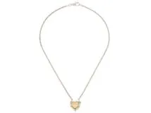 Tiffany&Co　ティファニー　パズルハートネックレス　シルバー イエローゴールド　SV/YG　21.0g　【471】L
