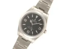 G番 ROLEX ロレックス エクスプローラーⅠ 214270 ブラック文字盤 SS 39mm ブラックアウト 自動巻き メンズ（2144000230130）M【200】