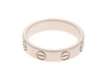 Cartier　カルティエ　ミニラブ 　リング　K18ホワイトゴールド　B4050500　約3.7g　#47　7号【430】2144000230222