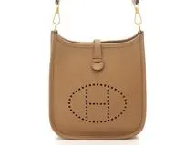 HERMES　エルメス　エブリンTPM　チャイ　ゴールド金具　トリヨンクレマンス　U刻印　【432】2144000231557