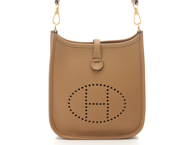 あんしん鑑定】HERMES エルメス エブリン ケース S刻印 あんしん鑑定