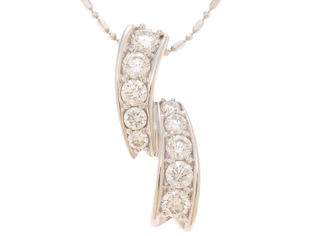 JEWELRY ジュエリー ネックレス PT850/PT900プラチナ ダイヤモンド1.04ct 約7.0g 2144000234565【207】  の購入なら「質」の大黒屋（公式）