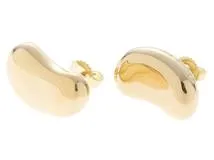 TIFFANY＆CO　ティファニー　ビーン　ピアス　K18イエローゴールド　約10.6g【433】2144000235043