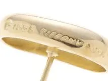 TIFFANY＆CO　ティファニー　ビーン　ピアス　K18イエローゴールド　約10.6g【433】2144000235043