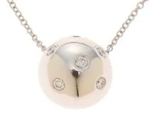 TIFFANY＆CO ティファニー ドッツ ボール ネックレス PT950 プラチナ