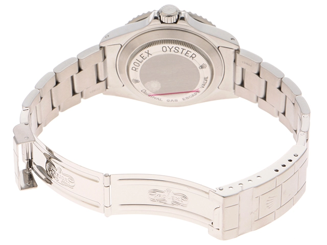 U番　ROLEX　ロレックス　16600　シードゥエラー　ブラック文字盤　ステンレススチール　並行　メンズ　腕時計（2144000235715）【200】C