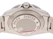 U番　ROLEX　ロレックス　16600　シードゥエラー　ブラック文字盤　ステンレススチール　並行　メンズ　腕時計（2144000235715）【200】C