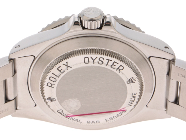 U番　ROLEX　ロレックス　16600　シードゥエラー　ブラック文字盤　ステンレススチール　並行　メンズ　腕時計（2144000235715）【200】C