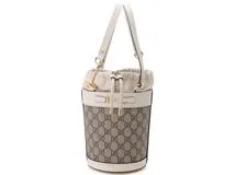 GUCCI グッチ ホースビット1955 バケットバッグ ベージュ
