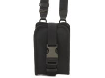 CELINE セリーヌ 　トレッキング モバイルショルダーポーチ　ブラック キャンバス　10J212EIJ　2144000237504【437】