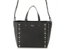 ✨️訳アリ✨️taro✨️　ジミーチュウ　スター　スタッツ　モカ ジミーチュウ JIMMY CHOO スタースタッズソフィアS ショルダー
