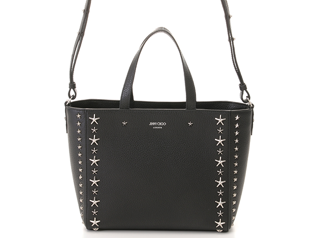 美品 ジミーチュウ ペガシ 2way ショルダー スタッズ 黒 斜め掛け ジミーチュウ ペガシ 2way ショルダー スタッズ 黒 斜め掛け JIMMY