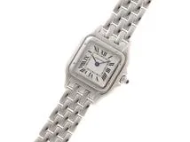 Cartier カルティエ レディース クオーツ パンテールドゥ カルティエ SM WSPN0006 ホワイト文字盤 SS【472】HK