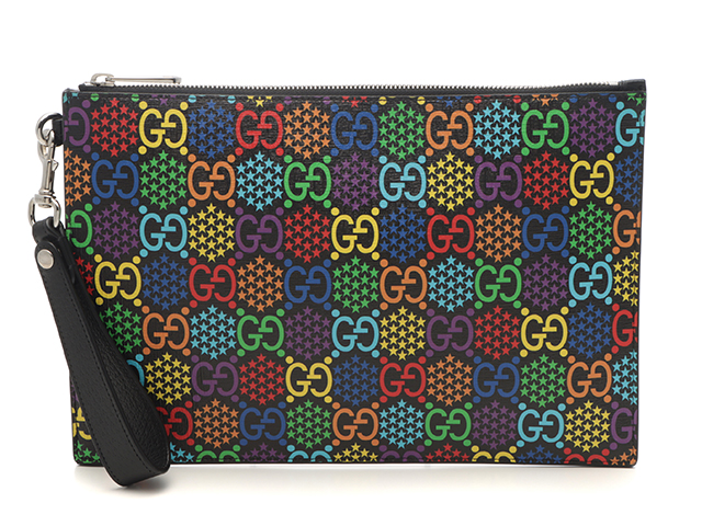 GUCCI グッチ GGサイケデリック クラッチバッグ マルチカラー