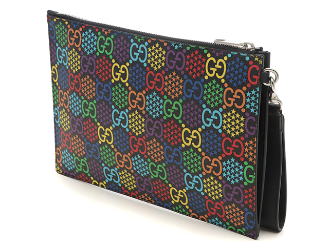 GUCCI グッチ GGサイケデリック クラッチバッグ マルチカラー