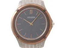 【美品】シチズン エコドライブ メンズ グレー文字盤 純正SSベルト E030-K16253【いおき質店】 CITIZEN - 新品シチズン CITIZEN PROMASTER 腕時計 メンズ BN0167