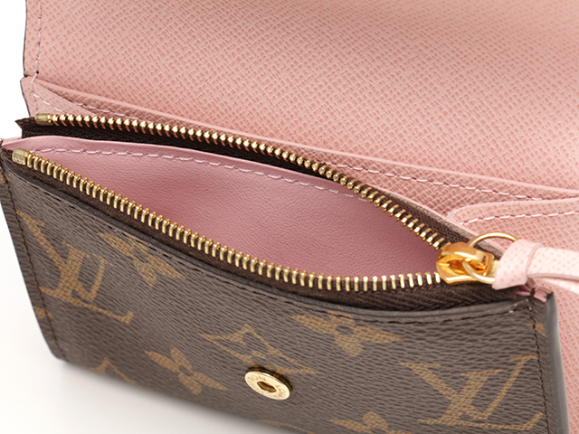 Louis Vuitton ルイ ヴィトン モノグラム ポルトモネ ロザリ