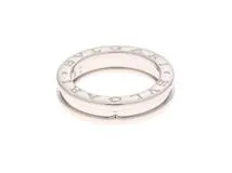 BVLGARI ブルガリ B-zero1リング ホワイトゴールド XSサイズ 6.9g 49号