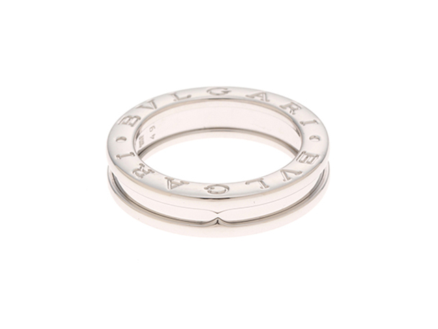 BVLGARI ブルガリ B-zero1リング ホワイトゴールド XSサイズ 6.9