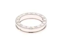 BVLGARI ブルガリ B-zero1リング ホワイトゴールド XSサイズ 6.9g 49号