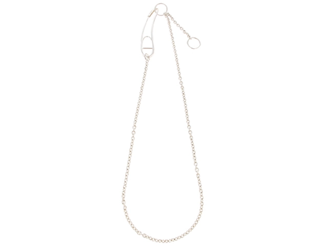 HERMES エルメス シェーヌダンクルパンク ネックレス シルバー