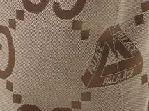 GUCCI グッチ ジャンボGGトートバッグ ベージュ/ダークブラウン キャンバス/レザー 723736 PALECEコラボ2022年 【472】YY