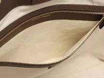 GUCCI グッチ ジャンボGGトートバッグ ベージュ/ダークブラウン キャンバス/レザー 723736 PALECEコラボ2022年 【472】YY