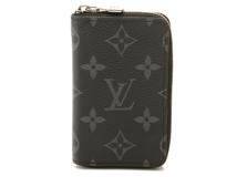LOUIS VUITTON　ルイヴィトン　財布　ジッピー・コインパース　ヴェルティカル　M81662　モノグラム・エクリプス　2144000245301　【437】