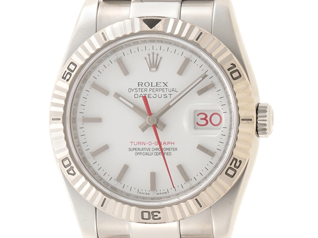 ロレックス ROLEX 116264 F番(2004年頃製造) ホワイト メンズ 腕時計