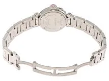 Cartier　カルティエ　時計　ミスパシャ　W3140008　ピンク文字盤　レディース　SS　クォーツ【436】 2145000192343