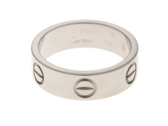 Cartier カルティエ ラブリング 指輪 WG ホワイトゴールド 7.1g 51号（日本サイズ11号） 【432】 の購入なら「質」の
