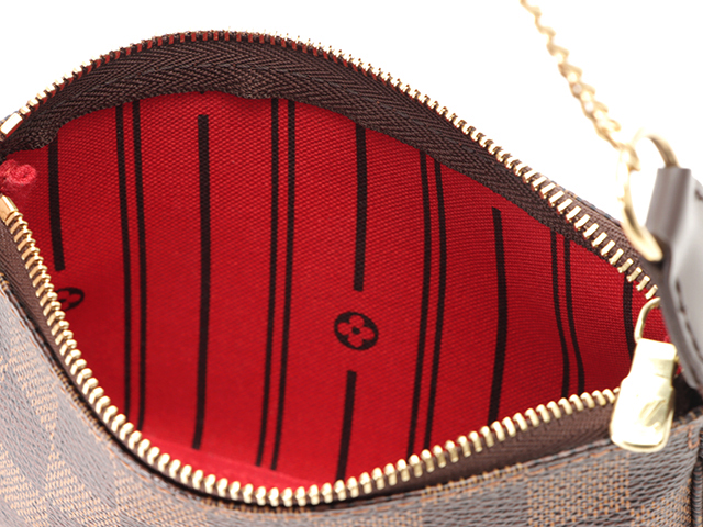 ルイヴィトンN58011 T&B ダミエ アクセソワール ポーチ LOUIS VUITTON ルイ・ヴィトン ミニ・ポシェット・アクセソワール T&B